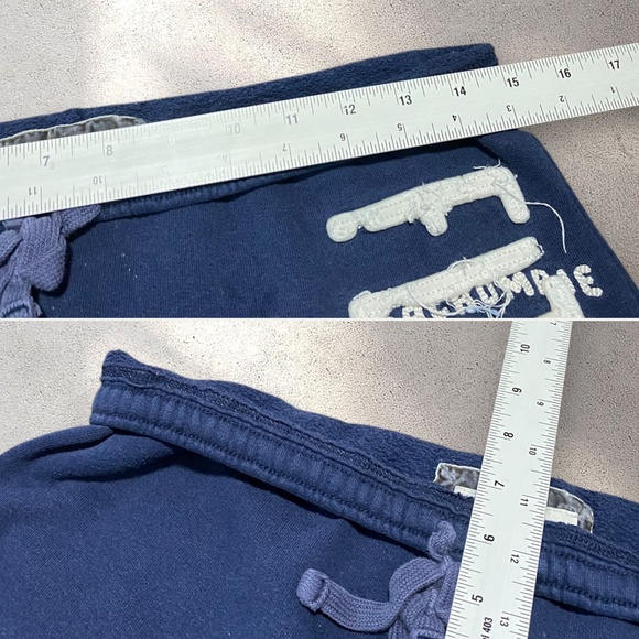 Abercrombie & Fitch Navy Blue Mini Shorts - Picture 7 of 7